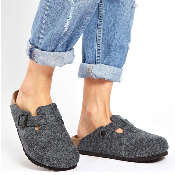 birkenstock boston felt
